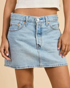 Outlet Icon Skirt Women Denim|Bottoms