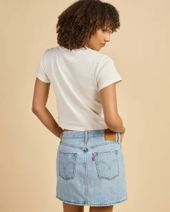 Outlet Icon Skirt Women Denim|Bottoms
