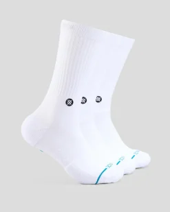 Socks*Stance Icon Socks 3 Pack White