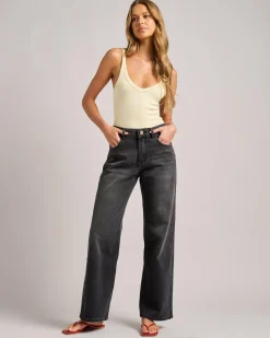 Sale Icon Straight Leg Jeans Women Denim|Bottoms