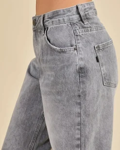 Hot Icon Straight Leg Jeans Women Denim|Bottoms