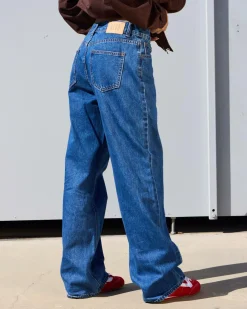 Denim|Bottoms*DESU Icon Straight Leg Jeans Heritage Dark Blue