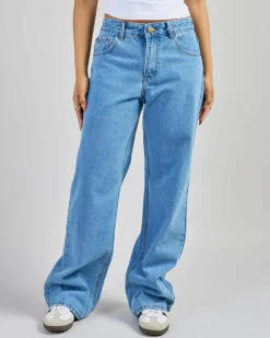 Denim|Bottoms*DESU Icon Straight Leg Jeans Heritage Mid Blue