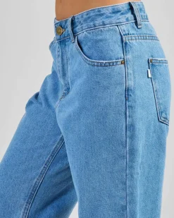 Denim|Bottoms*DESU Icon Straight Leg Jeans Heritage Mid Blue