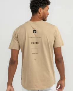 Tops & T-Shirts*Lucid Icons T-Shirt Sand Acid