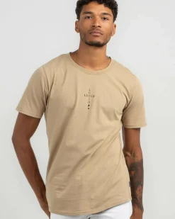 Tops & T-Shirts*Lucid Icons T-Shirt Sand Acid