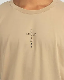 Tops & T-Shirts*Lucid Icons T-Shirt Sand Acid
