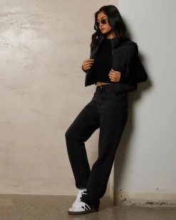 Jackets & Coats*Ava And Ever Icy Puffer Vest Black