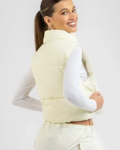 Jackets & Coats*Ava And Ever Icy Puffer Vest Alabaster