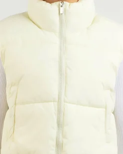 Jackets & Coats*Ava And Ever Icy Puffer Vest Alabaster