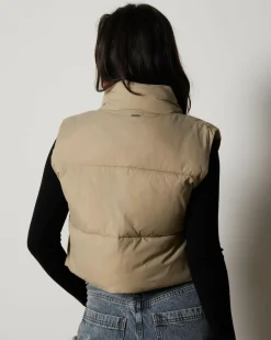 Clearance Icy Puffer Vest Women Jackets & Coats