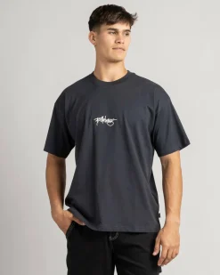 Tops & T-Shirts*Billabong Identity T-Shirt Washed Black