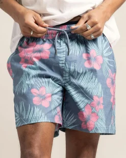 Shorts & Bottoms*Jacks Idyllic Elastic Waist Shorts Slate Blue