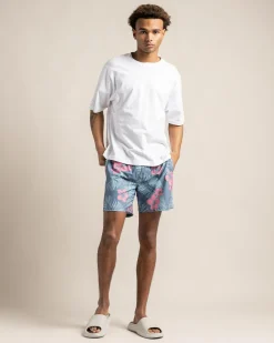 Shorts & Bottoms*Jacks Idyllic Elastic Waist Shorts Slate Blue