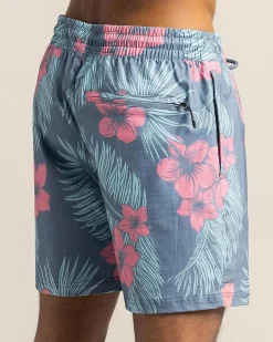Shorts & Bottoms*Jacks Idyllic Elastic Waist Shorts Slate Blue