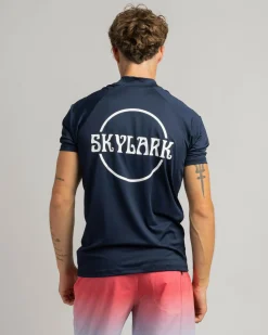 Rashies*Skylark Immerse Short Sleeve Rash Vest Navy