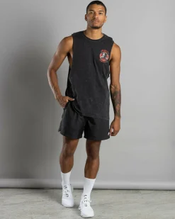 Activewear|Tops & T-Shirts*Sparta Immortal Muscle Tank Black Acid