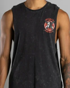 Activewear|Tops & T-Shirts*Sparta Immortal Muscle Tank Black Acid