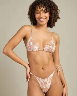 Hot Impala Paisley Sliding Triangle Bikini Top Women Bikinis