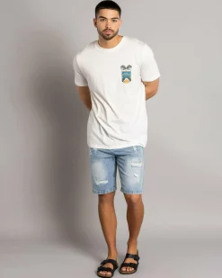 Denim|Shorts & Bottoms*Jacks Impel Denim Shorts Mid Blue
