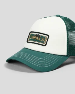 Headwear*Thrills In The Shadows Trucker Cap Heritage White