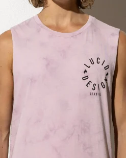 Tops & T-Shirts*Lucid Inception Muscle Tank Lt Purple Mottle