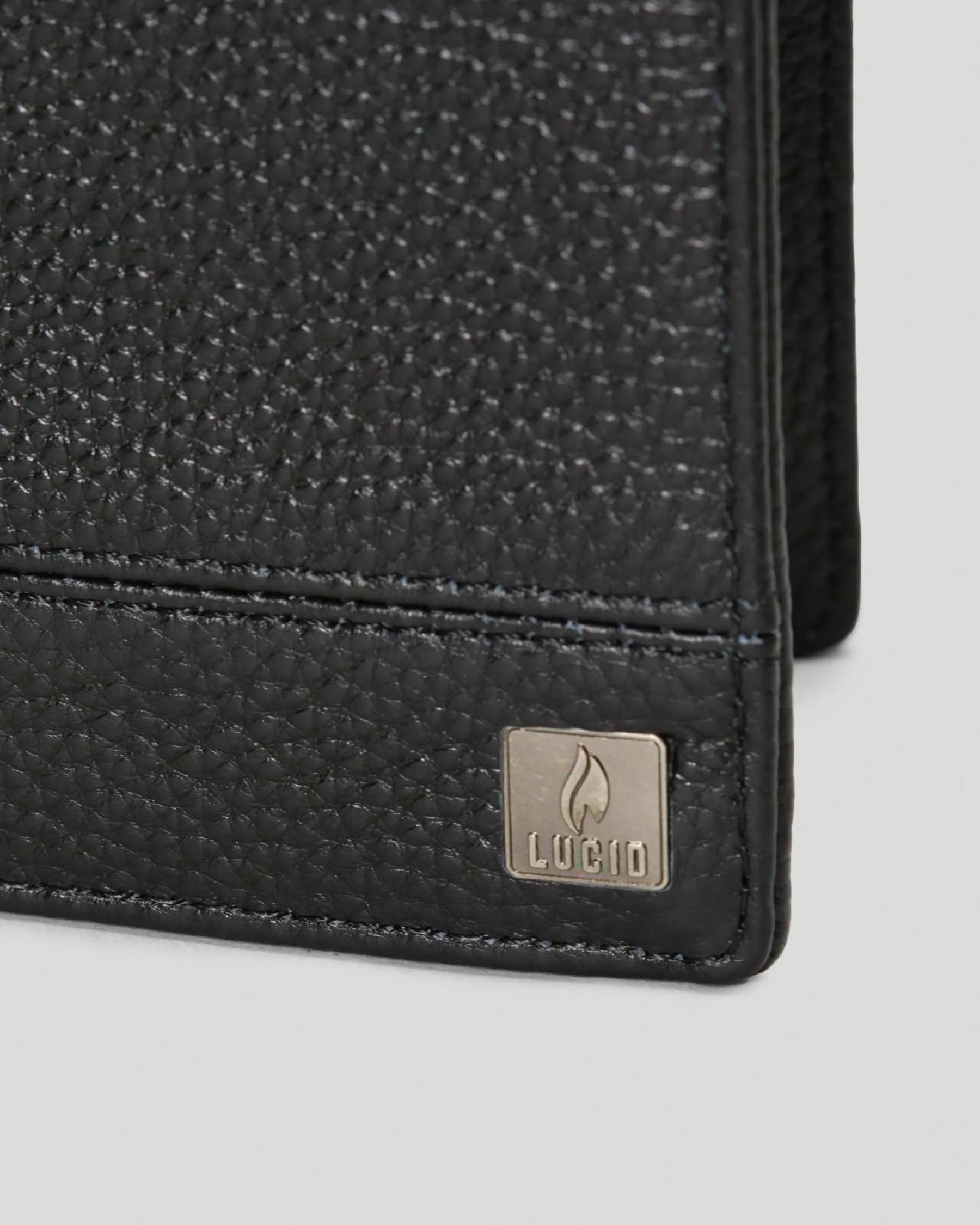 Wallets*Lucid Increased Leather Wallet Black