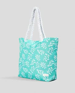 Beach Accessories|Bags*Mooloola Indii Beach Bag Seafoam/white
