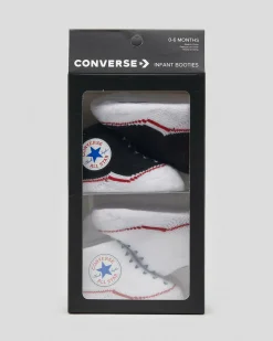 Toddlers|Socks & Accesories*Converse Infant Chuck Taylor Booties 2 Pack Black