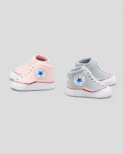 Toddlers|Socks & Accesories*Converse Infant Chuck Taylor Booties 2 Pack Converse Storm Pink
