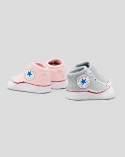 Toddlers|Socks & Accesories*Converse Infant Chuck Taylor Booties 2 Pack Converse Storm Pink