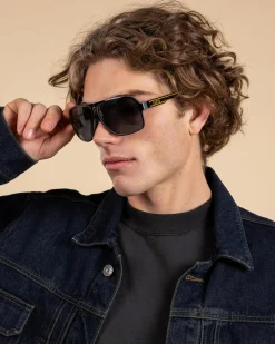 Sunglasses*Lucid Inferno Sunglasses Black/gold