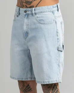 Infinite Dopamine Slacker Denim Short Denim|Shorts & Bottoms