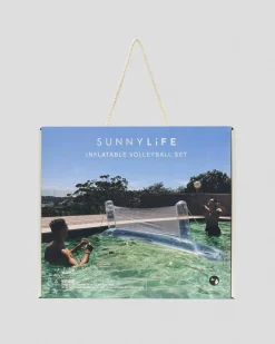 Beach Accessories|Beach Accessories & Towels*Sunnylife Inflatable Volley Ball Set Clear