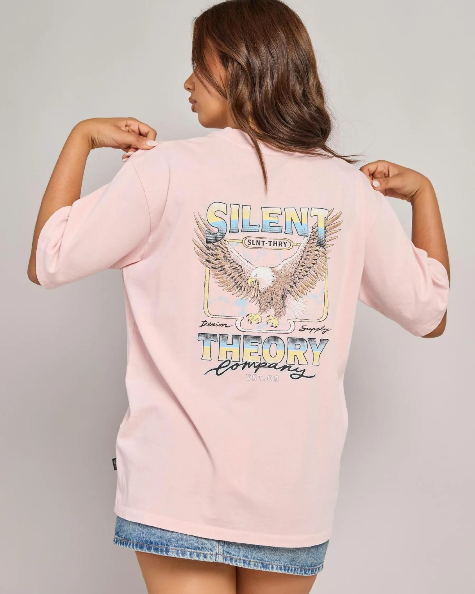 Tops*Silent Theory Inflight T-Shirt Blush