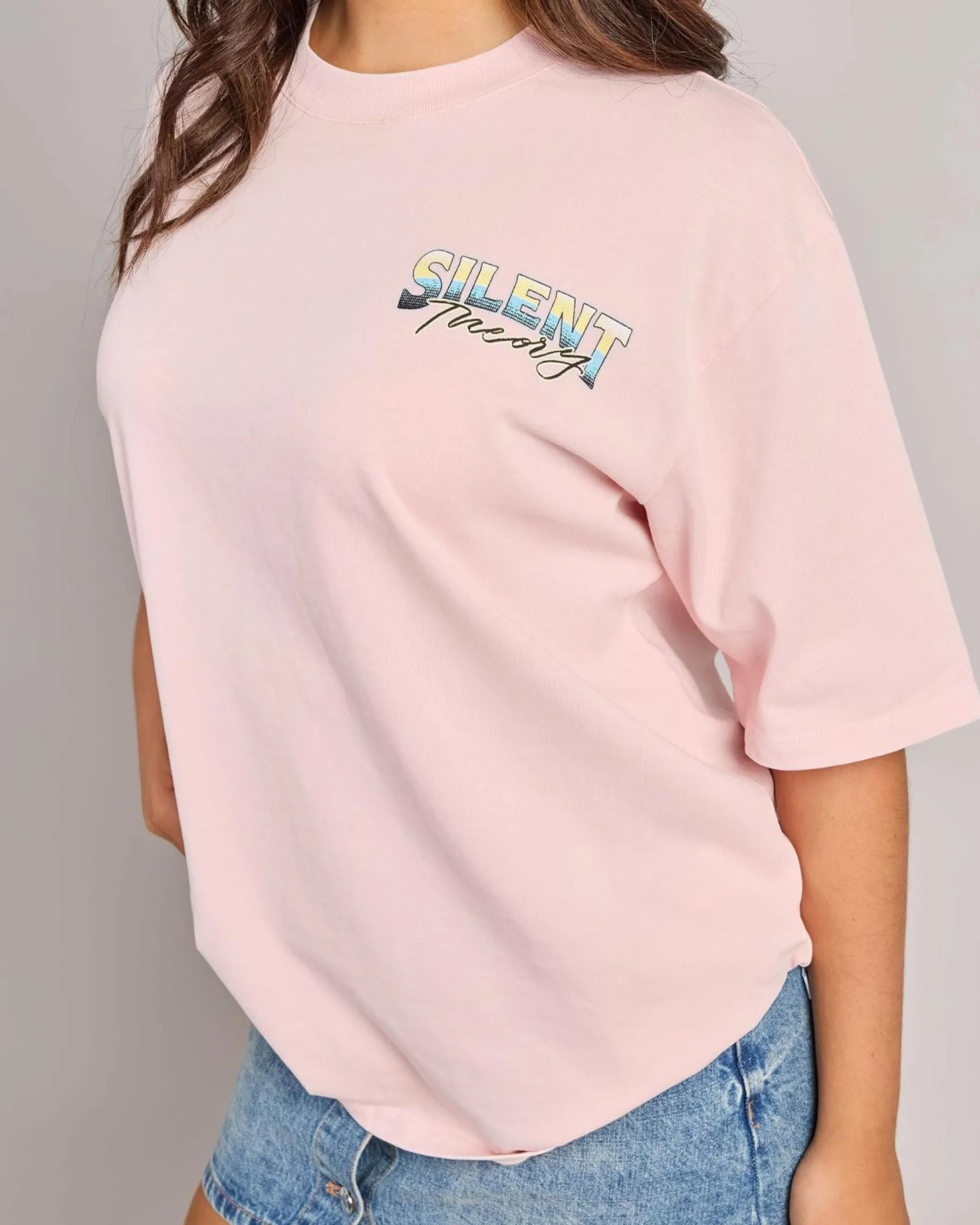 Tops*Silent Theory Inflight T-Shirt Blush