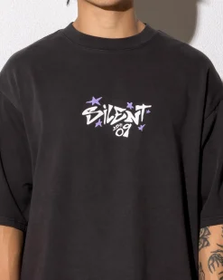 Tops & T-Shirts*Silent Theory Influence Box T-Shirt Charcoal