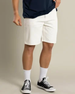 Denim|Shorts & Bottoms*Lucid Inhabit Denim Walk Shorts Off White