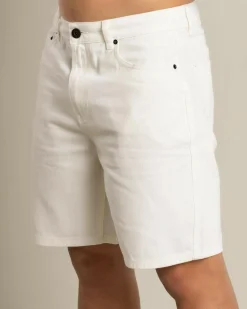 Denim|Shorts & Bottoms*Lucid Inhabit Denim Walk Shorts Off White