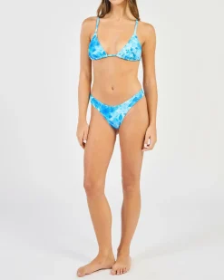 Bikinis*Topanga Inisa Triangle Bikini Top Blue
