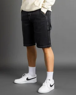 Denim|Shorts & Bottoms*Lucid Institute Denim Walk Shorts Washed Black