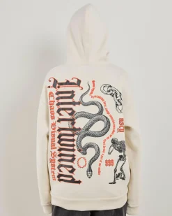 Jumpers & Hoodies*Kiss Chacey Intertwined Oversized Hoodie Tofu
