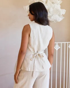 Online Iris Dallis Top Women Sets|Linen Blend