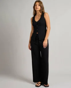 Iris Dallis Top Women Sets|Linen Blend
