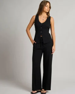 Iris Dallis Top Women Sets|Linen Blend