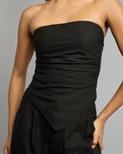 Outlet Isla Vanessa Tube Top Women Sets|Linen Blend