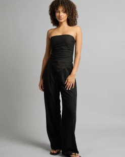 Outlet Isla Vanessa Tube Top Women Sets|Linen Blend