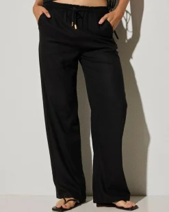 Best Island Pants Women Linen Blend|Bottoms