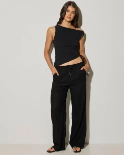 Best Island Pants Women Linen Blend|Bottoms