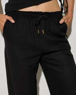 Best Island Pants Women Linen Blend|Bottoms